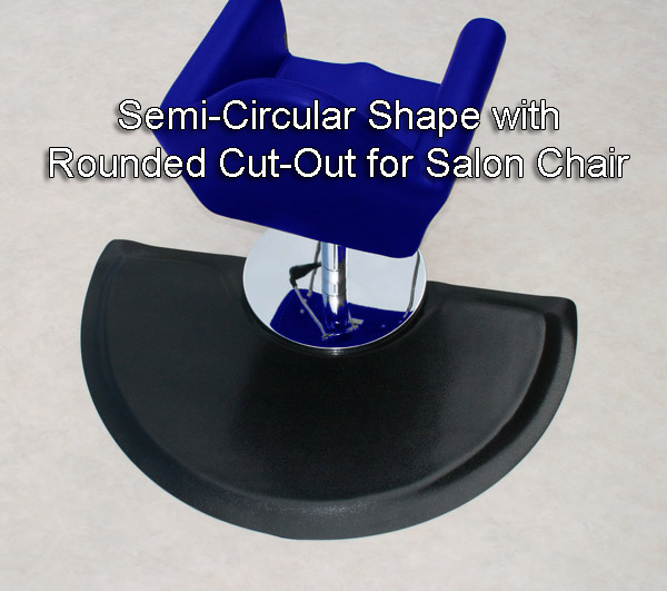 Classic Black Barber Mats are Barber Mats by American Salon Mats